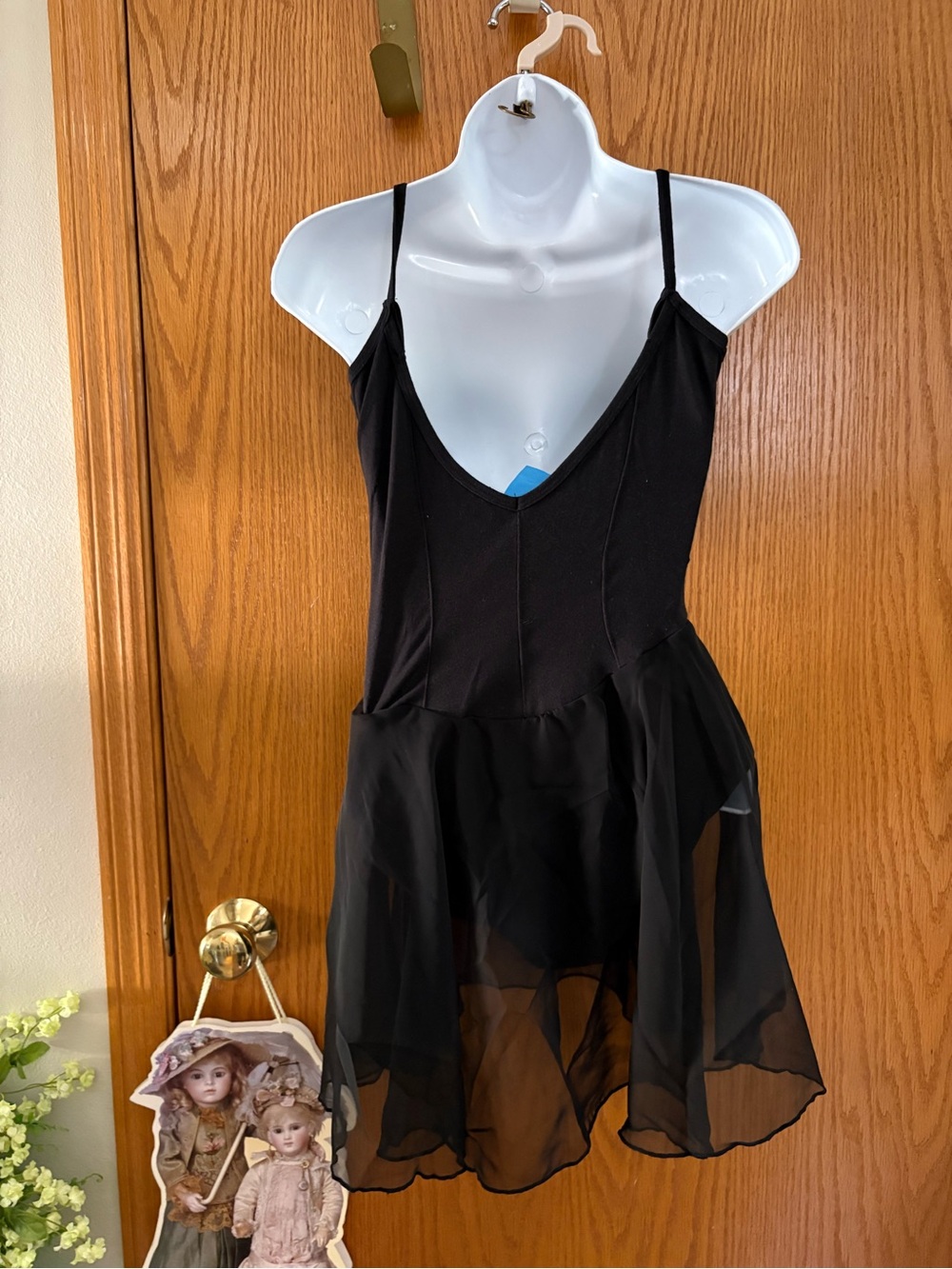 Mikhail Baryshnikov leotard with attached chiffon skirt - Picture 3 of 10
